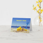 DIE ULTIMATIVE ****BEACH BIRTHDAKARTE**** KARTE (Gelbe Blume)