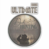 Die ultimative Entenjagd Aufkleber (Vorderseite)
