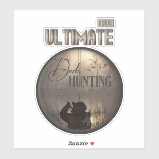 Die ultimative Entenjagd Aufkleber (Blatt)