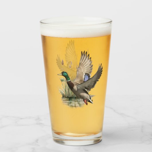 Die ultimative Entenjagd Glas (Vorne (Gefüllt))