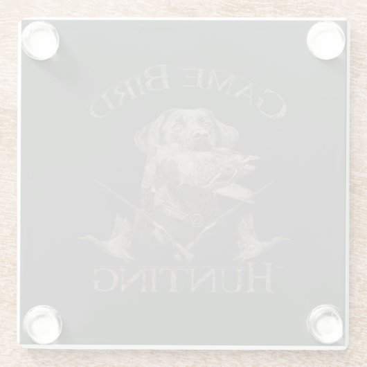 Die ultimative Entenjagd Glasuntersetzer (Rückseite)