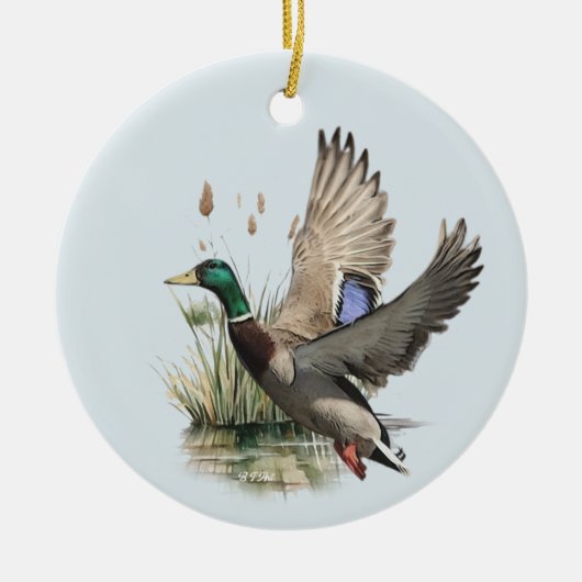 Die ultimative Entenjagd Keramik Ornament (Vorne)