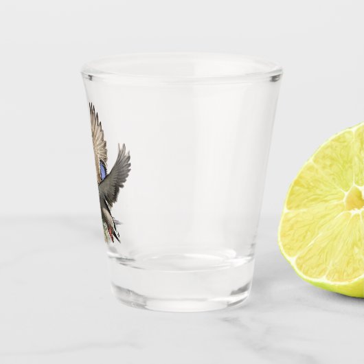Die ultimative Entenjagd Schnapsglas (Rechts)
