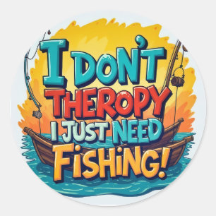 Die ultimative Flucht Runder Aufkleber