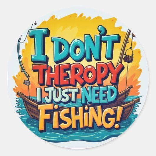 Die ultimative Flucht Runder Aufkleber (Vorderseite)