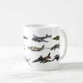 Die ultimative Kaffeetasse für Flugzeugspezis (VorderseiteRechts)