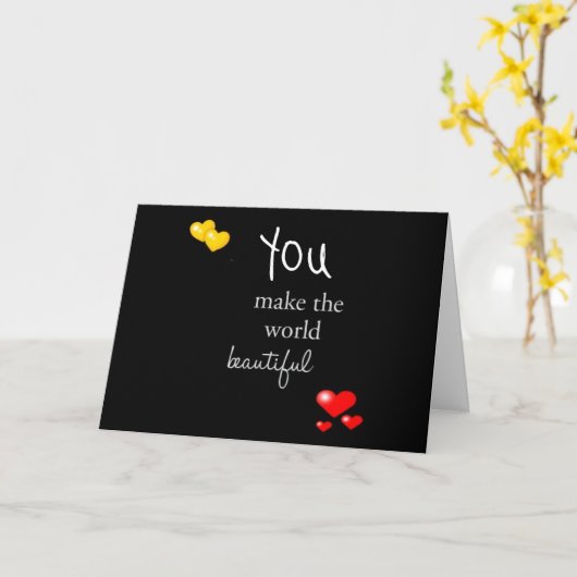 DIE ULTIMATIVE ****KOMPLIMENTARISCHE GEBURTSKARTE* KARTE (Gelbe Blume)