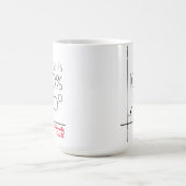 Die ultimative Wahrheit seltsam anpassbar Kaffeetasse (Mittel)