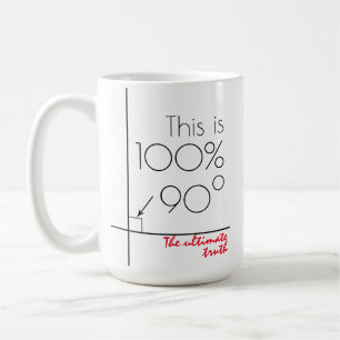 Die ultimative Wahrheit seltsam anpassbar Kaffeetasse