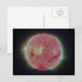 Die ultraviolette Sonne Postkarte (Vorne/Hinten)