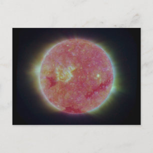 Die ultraviolette Sonne Postkarte