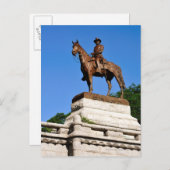 Die Ulysses S. Grant-Statue am Grant Postkarte (Vorne/Hinten)