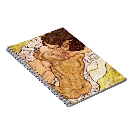 Die Umarmung, 1917 Notizblock (Rechte Seite)