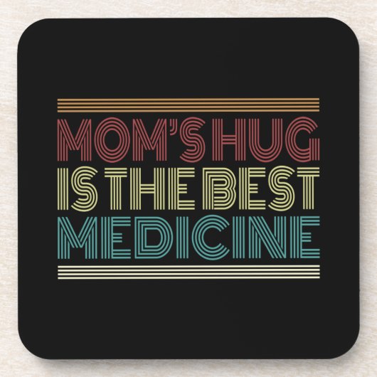 Die Umarmung der Mama ist das beste medizinische Z Getränkeuntersetzer (Vorderseite)