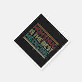 Die Umarmung der Mama ist das beste medizinische Z Serviette (Ecke)