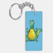 Die Umarmung des Krokodils Schlüsselanhänger (Vorderseite links)