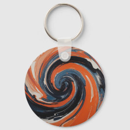 Die Umarmung von Feuer und Wasser Schlüsselanhänger