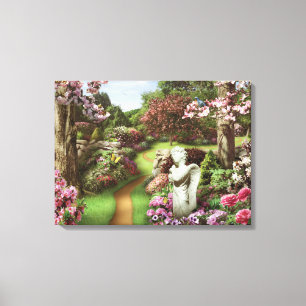 Die Umarmungs-" Leinwand-Druck "Engels Alan Giana Leinwanddruck