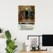 Die Umbrella Academy Alternative Art TV Show Large Poster (Heimbüro)