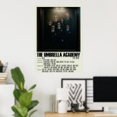Die Umbrella Academy Alternative Art TV Show Large Poster (Heimbüro)
