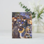Die Umbrellas Pierre-Auguste Renoir Postkarte (Stehend Vorderseite)