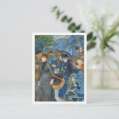 Die Umbrellas von Renoir Postkarte (Stehend Vorderseite)