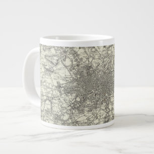Die Umgebung von London Jumbo-Tasse
