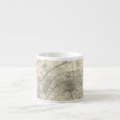 Die Umgebung von Paris Espressotasse (Vorderseite)