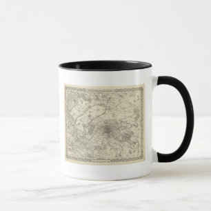 Die Umgebung von Paris Tasse