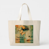 Die Umgestaltung in die New Me Tote Tasche (Rückseite)