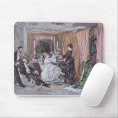 Die Umkleidekabine von Hortense Schneider Mousepad (Mit Mouse)