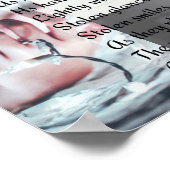 Die Umklingung der Klaviertasten Gedicht bearbeite Poster (Ecke)