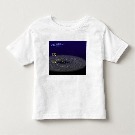 Die Umlaufbahn des binären Kuiper-Belt-Objekts Kleinkind T-shirt (Vorderseite)