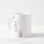 Die Umsetzung mit den wunderbaren Sternen Kaffeetasse (Vorderseite Links)