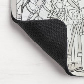 Die Umwandlung der Azteken zu römischem Mousepad (Ecke)