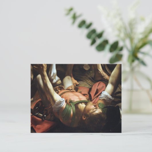 Die Umwandlung Sauls Postkarte (Stehend Vorderseite)