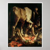 Die Umwandlung von St. Paul, Caravaggio Poster (Vorne)
