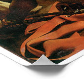 Die Umwandlung von St. Paul, Caravaggio Poster (Ecke)