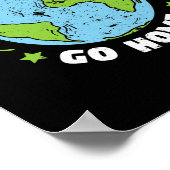 Die Umwelt des Earth Day wird grün oder wird Poster (Ecke)