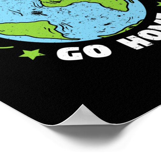 Die Umwelt des Earth Day wird grün oder wird Poster (Ecke)