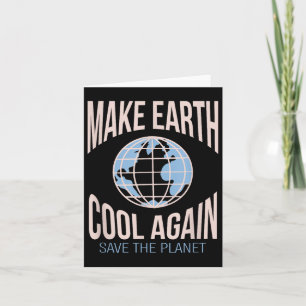 Die Umwelt des Klimawandels wieder Cool machen Karte