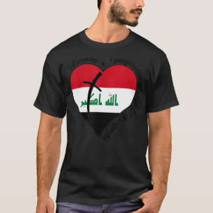 Die Unabhängigkeit Gottes Christlicher Irak T-Shirt
