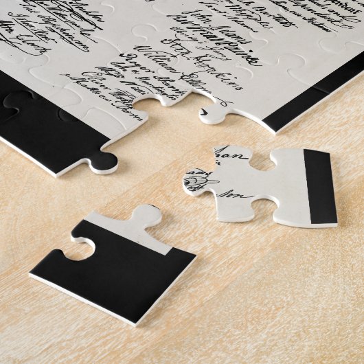 Die Unabhängigkeitserklärung Puzzle (Seite)