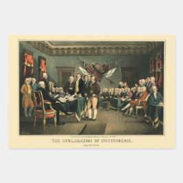 Die Unabhängigkeitserklärung von 1850, wiederherge Geschenkpapier Set