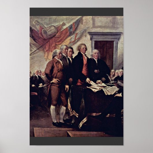 Die Unabhängigkeitserklärung von Trumbull Poster (Vorne)