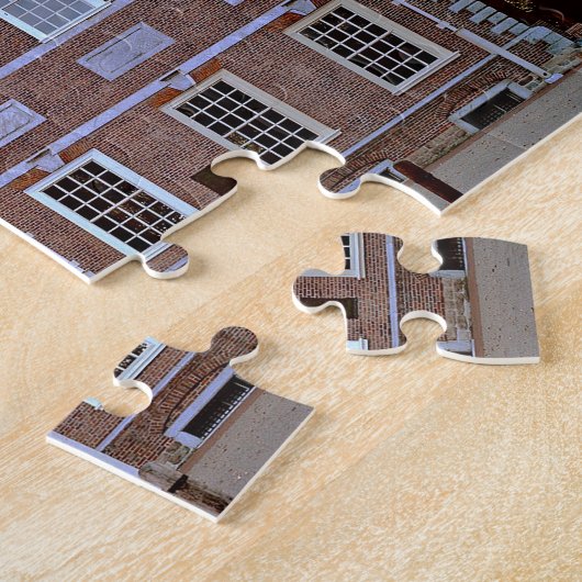 Die Unabhängigkeitshalle Philadelphia. Puzzle (Seite)