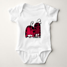 Die unangeforderte Liebe Ladybug Illustration Baby Strampler