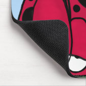 Die unangeforderte Liebe Ladybug Illustration Mousepad (Ecke)