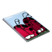 Die unangeforderte Liebe Ladybug Illustration Notizblock (Rechte Seite)