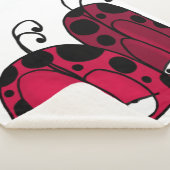 Die unangeforderte Liebe Ladybug Illustration Sherpadecke (3/4)